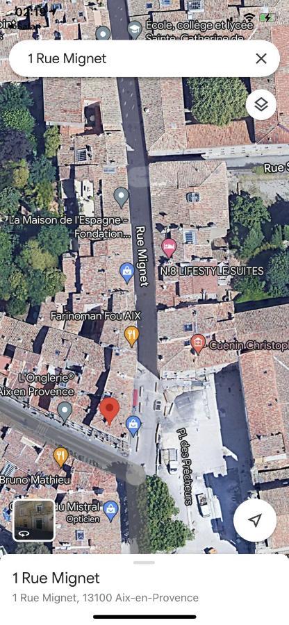 Appartamento Le Petit Marius Aix-en-Provence Esterno foto